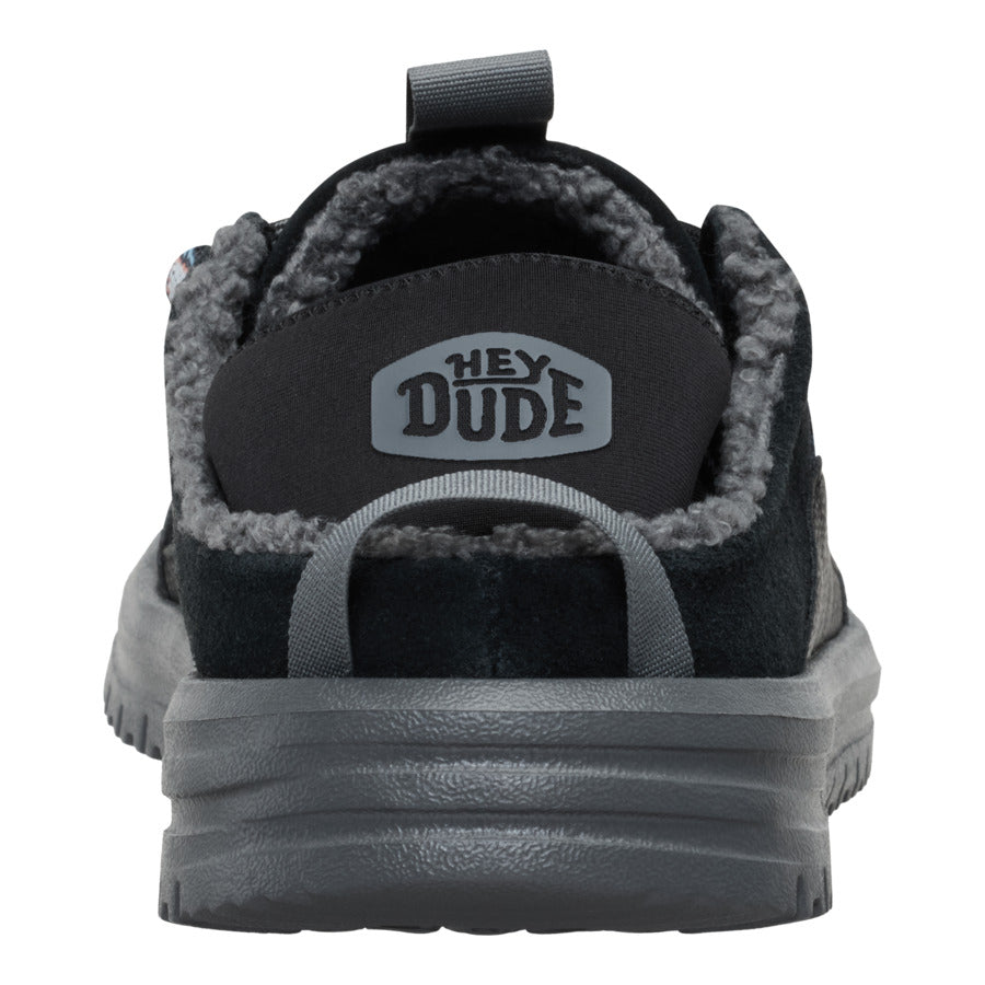 Bradley Blipper Suede - Black/Smoke Grey