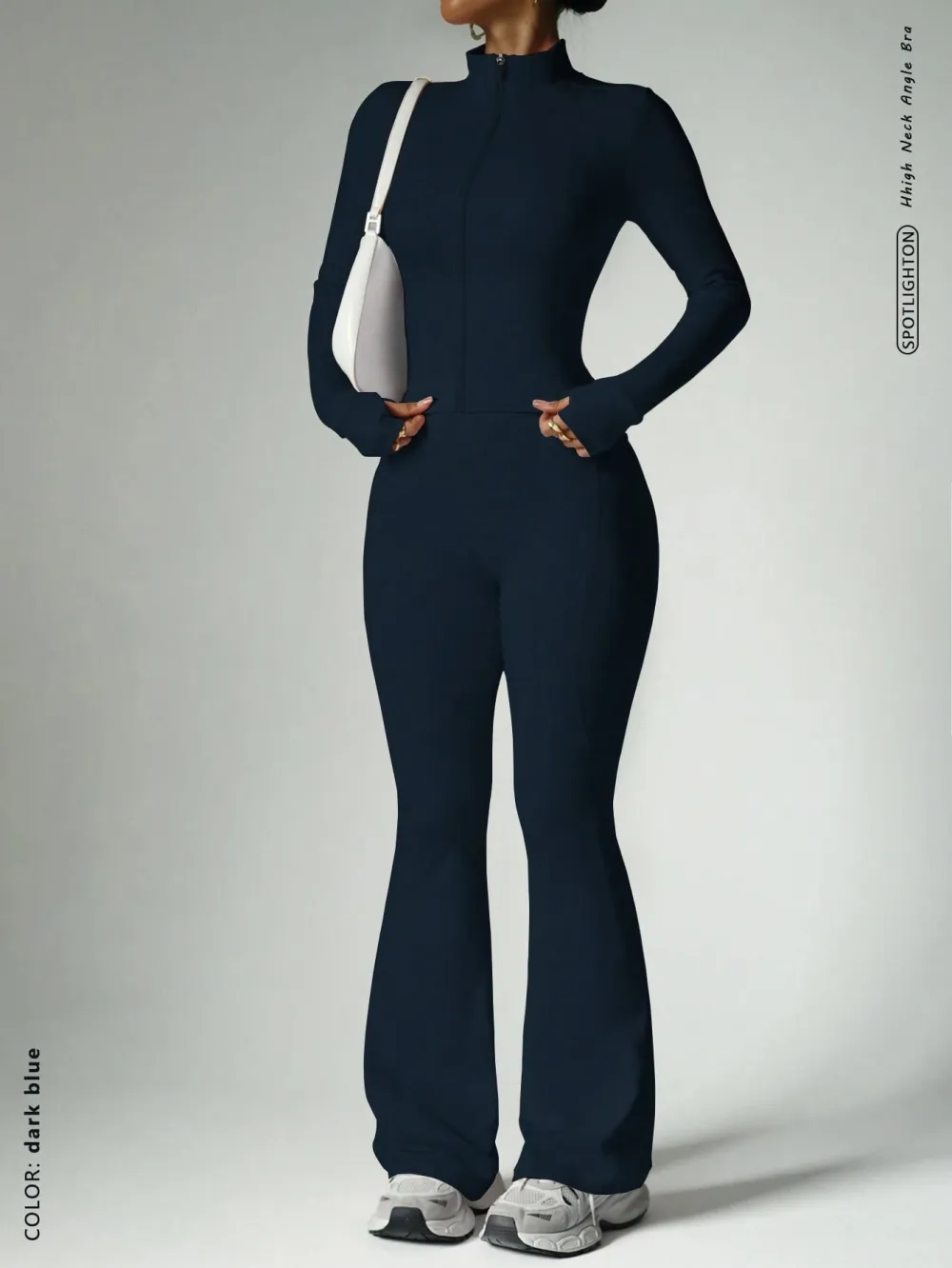 Women's Street Style 2-Piece Bodycon Activewear Set