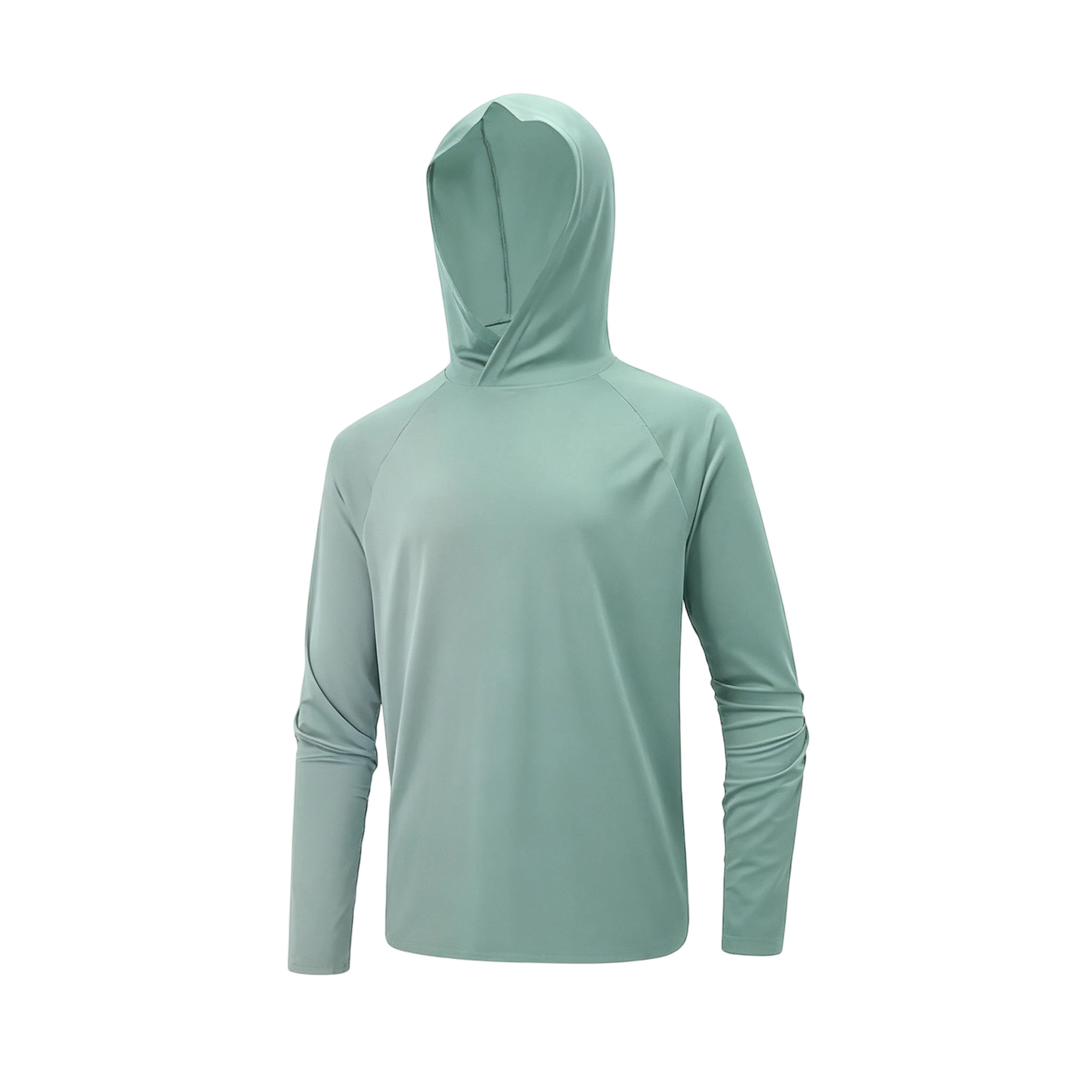 Running Hooded Top: Long Sleeve Quick-Dry Shirt with Thumb Holes