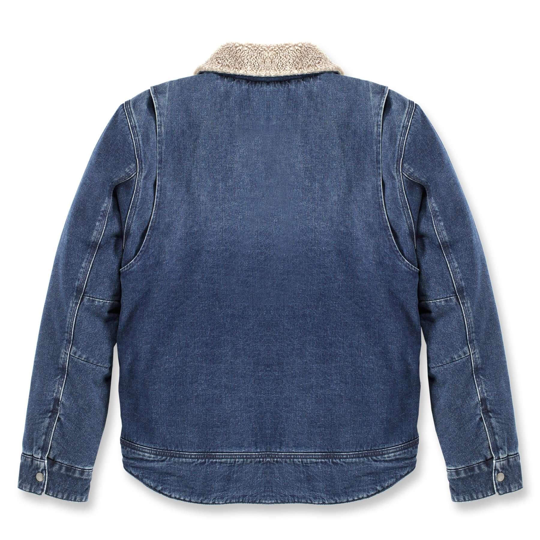 CHT Denim Sherpa-Lined Relaxed Fit Jacket 106323