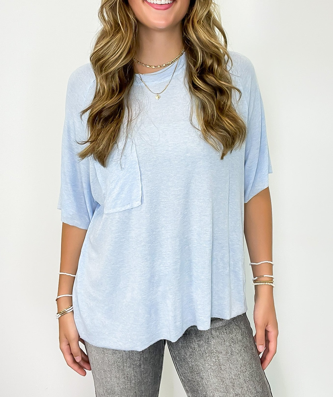 Inspire Me Casual Pocket Tee