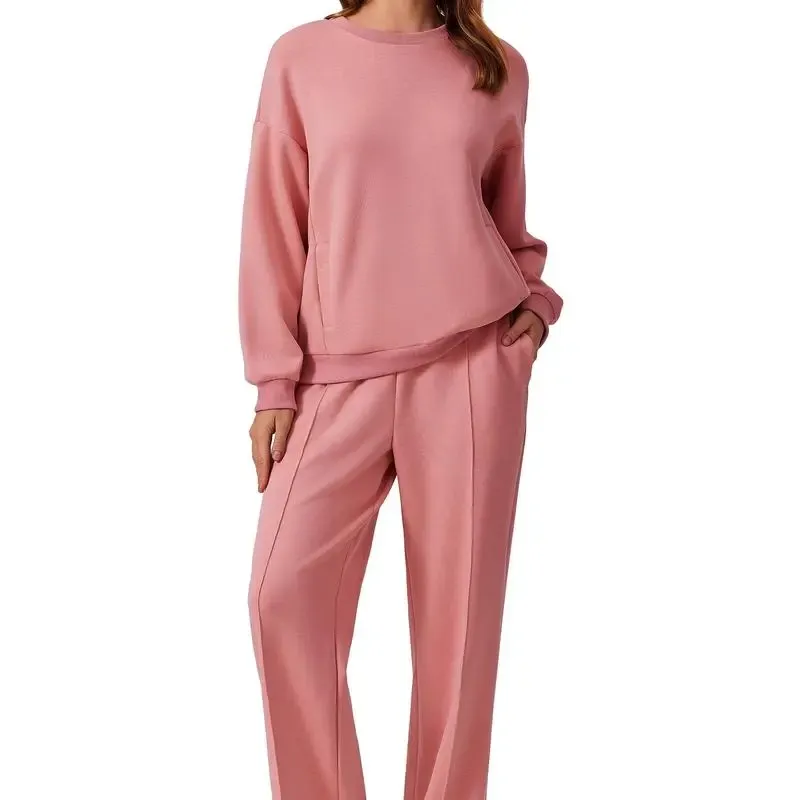 🔥Last Day 89% OFF🔥2-Piece Sweatshirt & Pants Set – Comfy Travel or Home Outfit