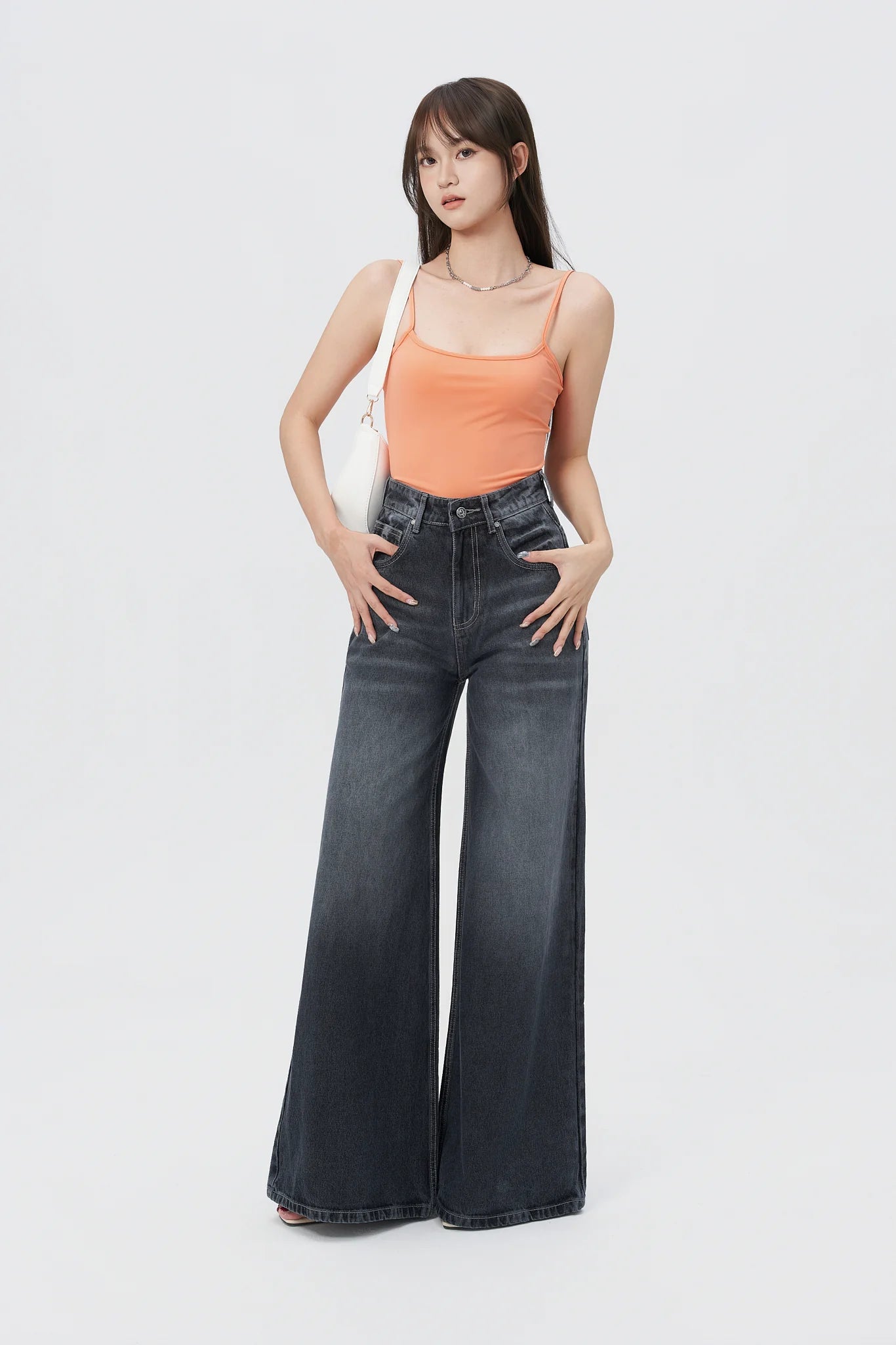 Sweet Static Extra Wide Leg Jeans
