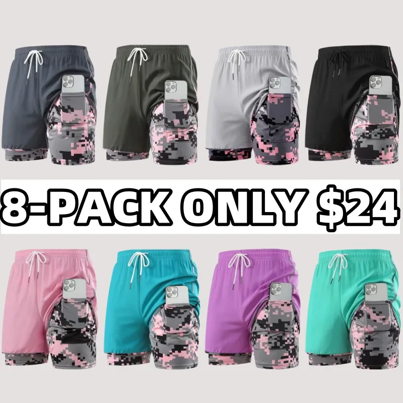Camo Print Gym Shorts (Just $3 Each!)
