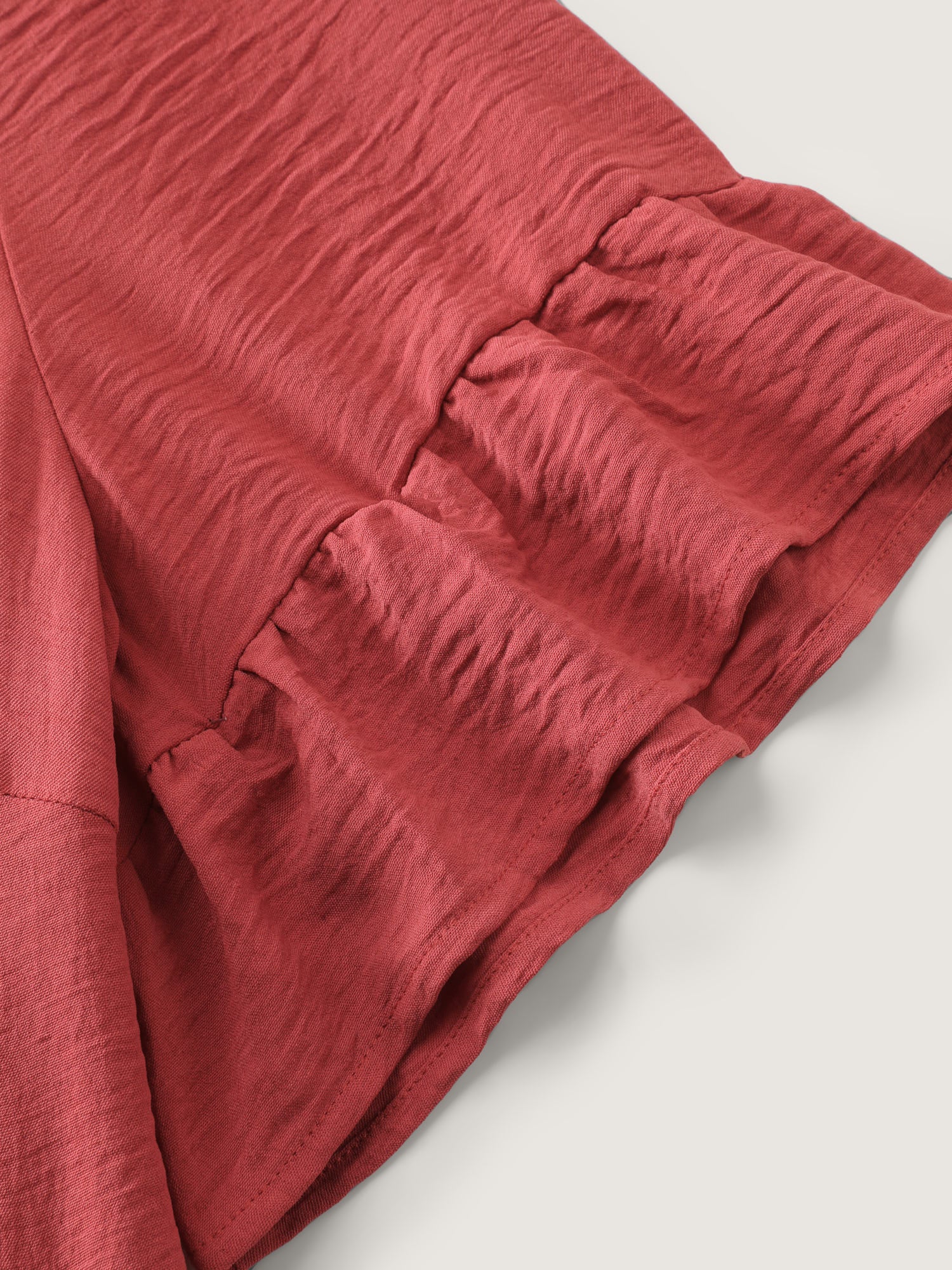 Floral Embroidery V-Neck Tiered Mini Dress