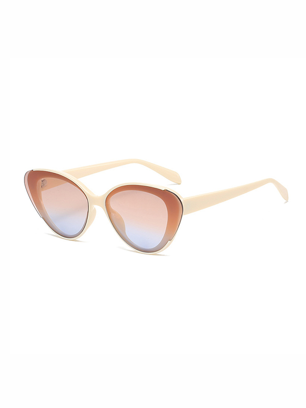 Geometric Sun Protection Sunglasses Accessories