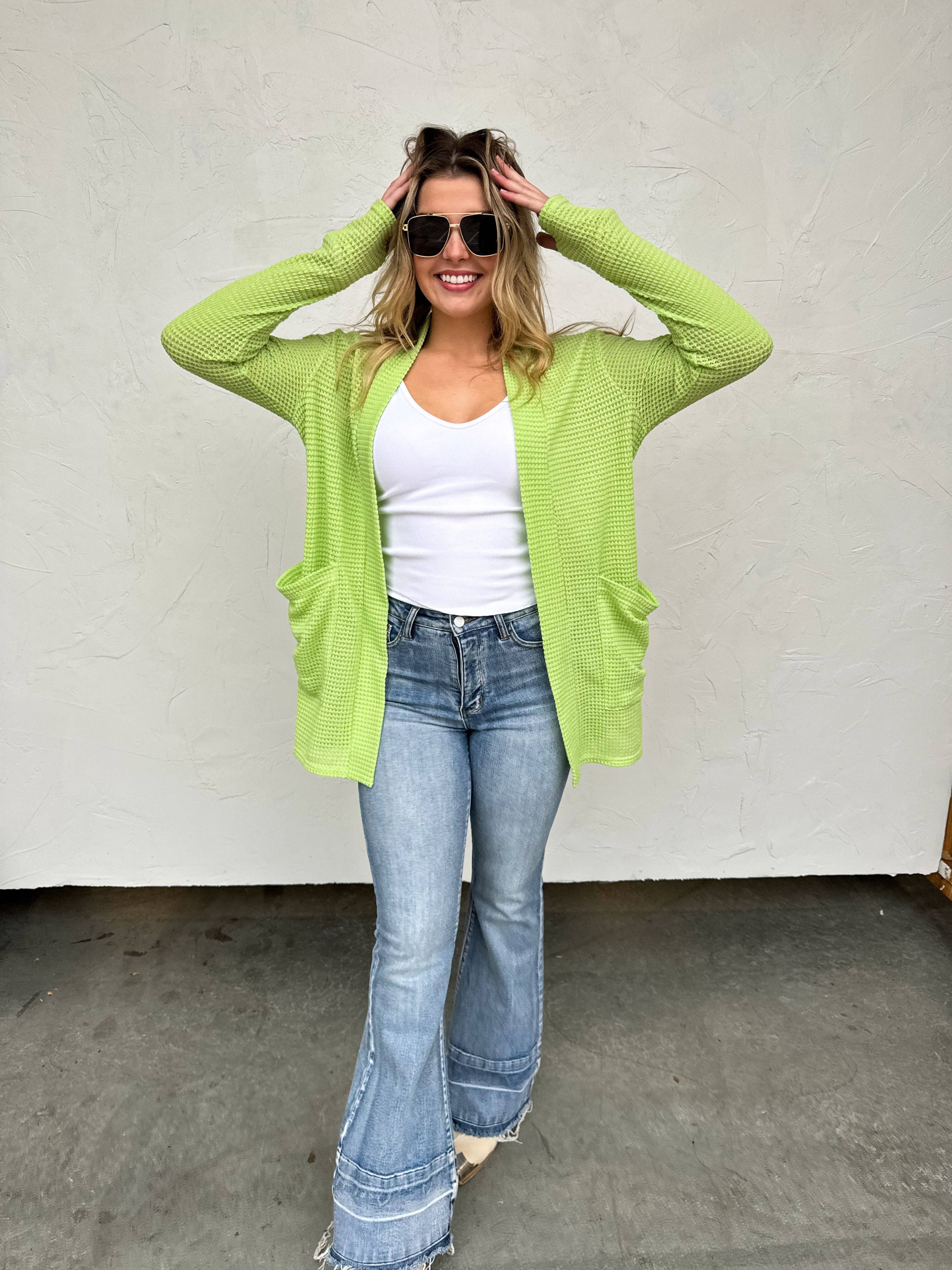 Full Size Pretty Pastels Cardigan - 5 colors