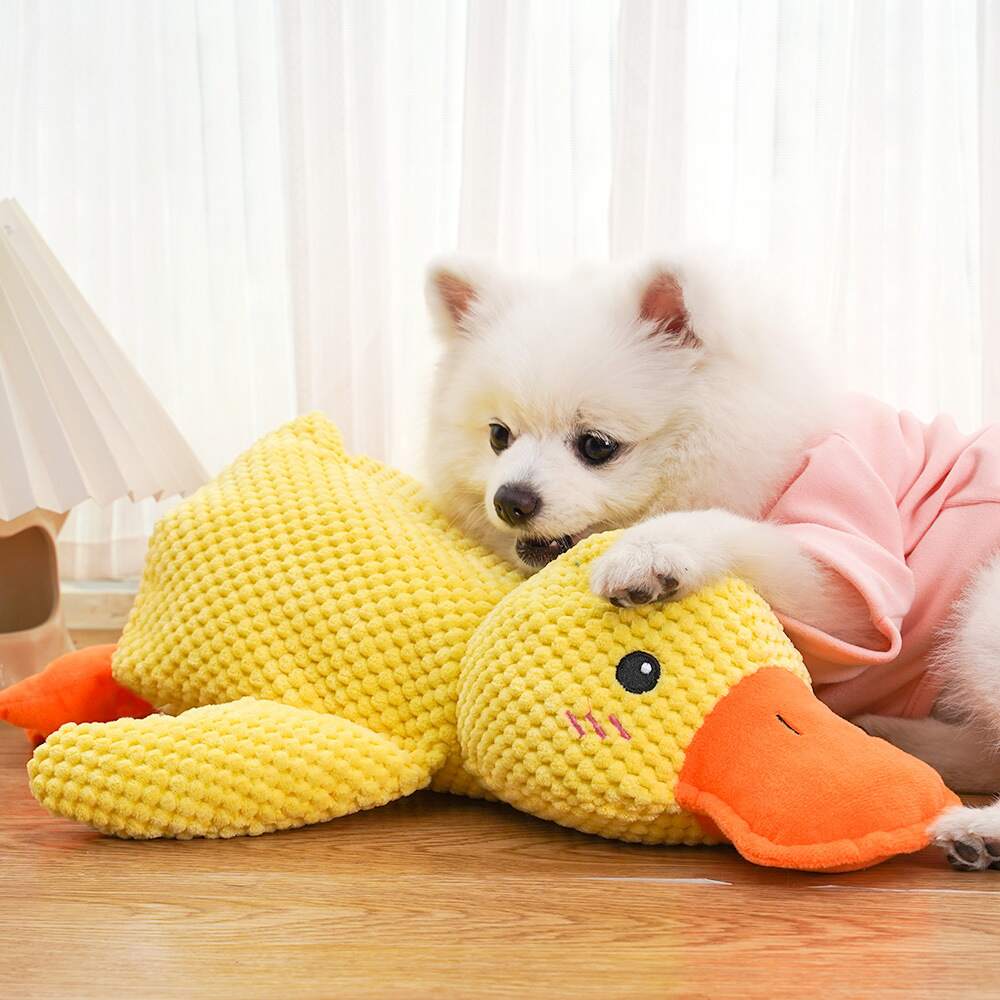 Mellow Dog Calming Duck Dog Toy