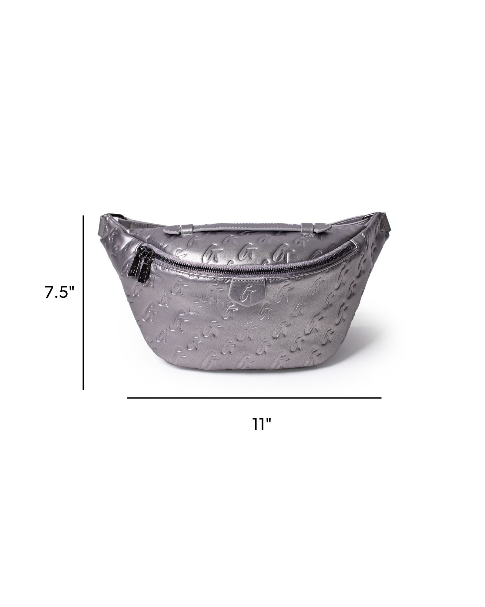 MONOGRAM FANNY PACK - PLATINUM
