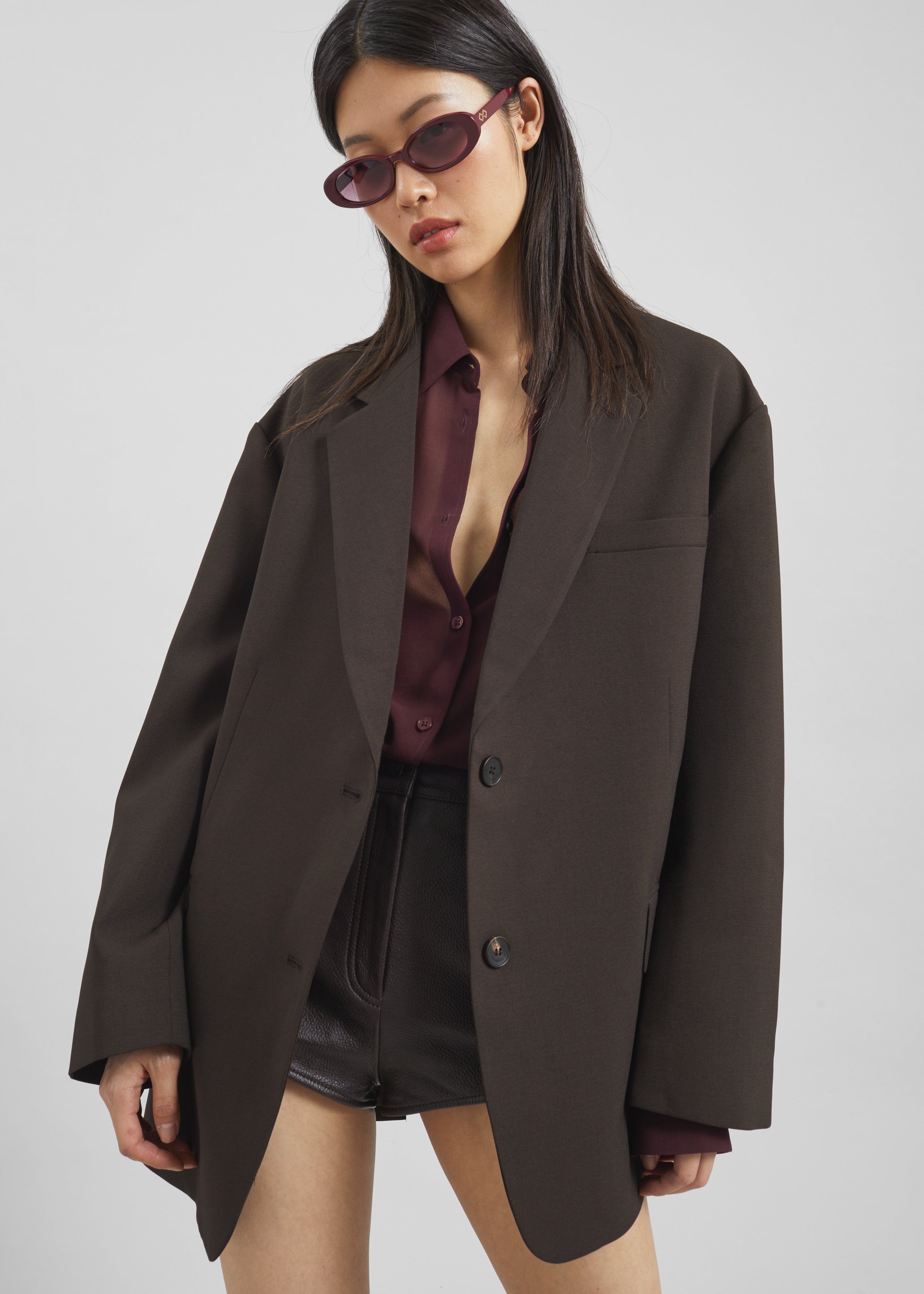 Bea Blazer - Dark Espresso