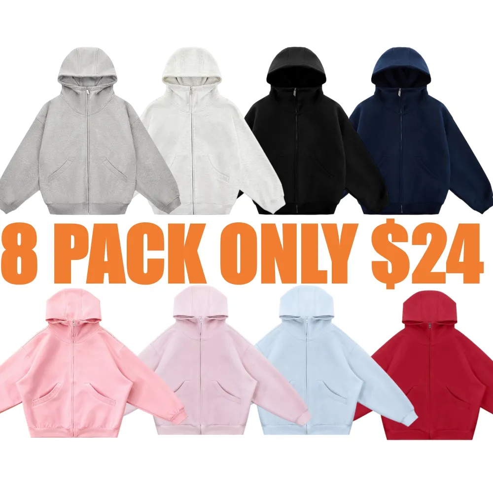 Women's Oversized Zip-Up Hoodie