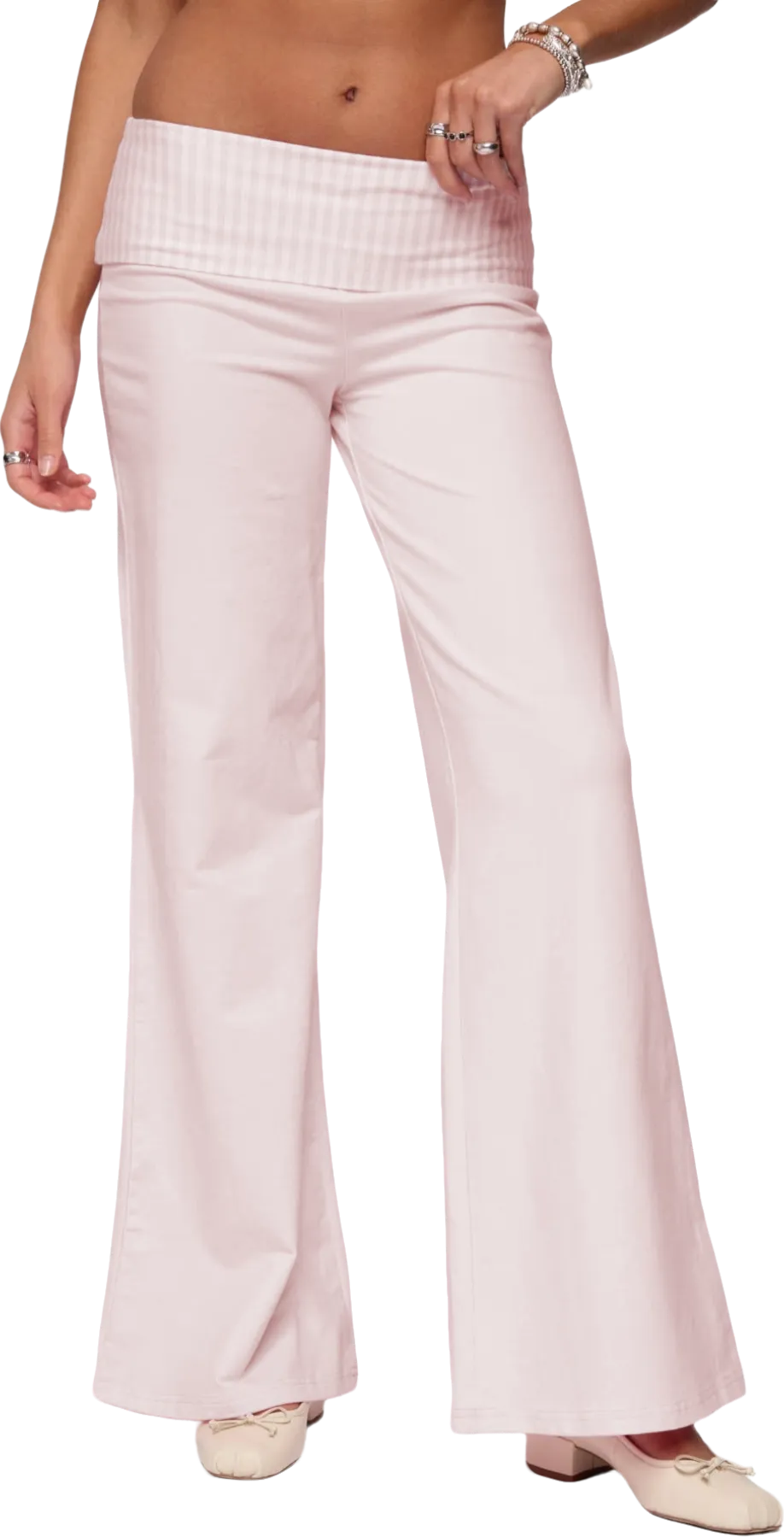 Striped Fold Over Pants (Just $4 Each!)