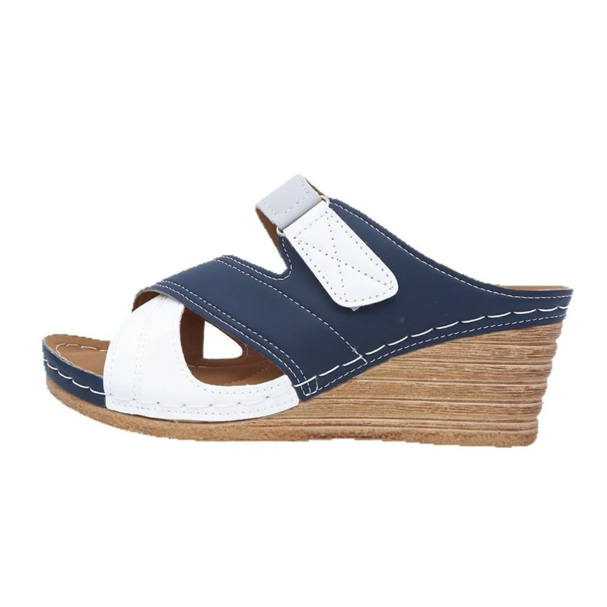Open Toe Wedge Sandals (multiple color options)