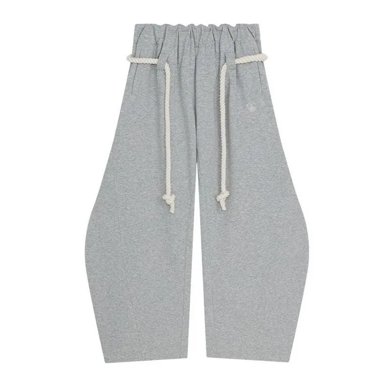 Women Casual Elastic Waist Lantern Trouser Sweatpants