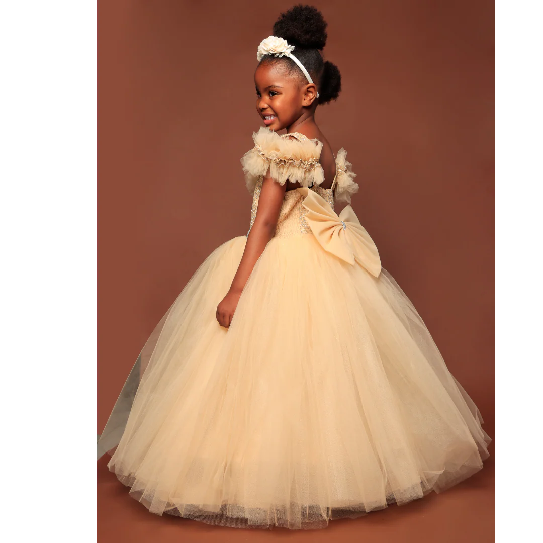 Honey Gold Cinderella Dress