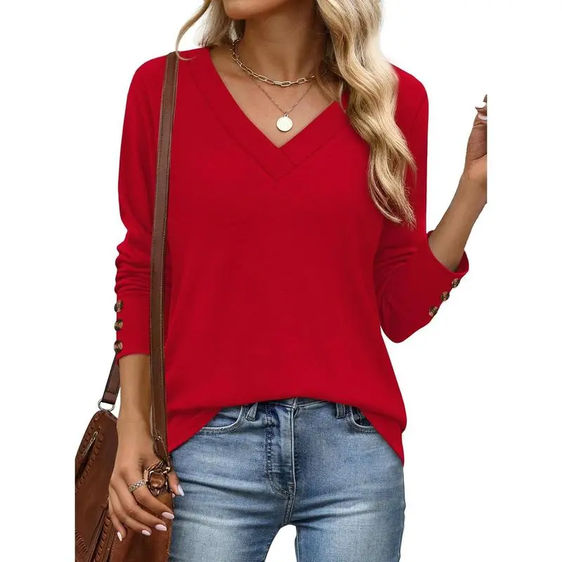 Long Sleeve Shirt for Women Fall Outfits