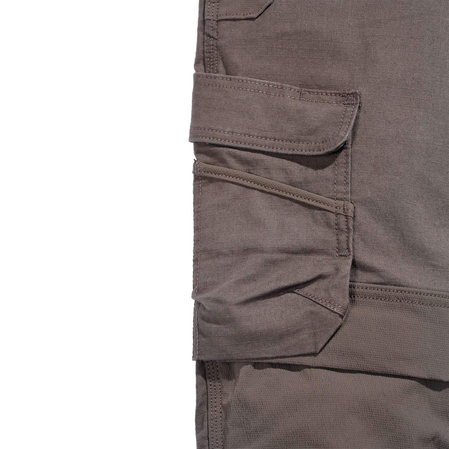 CHT Steel Relaxed Fit Double Front Stretch Ripstop Cargo Trousers 103335
