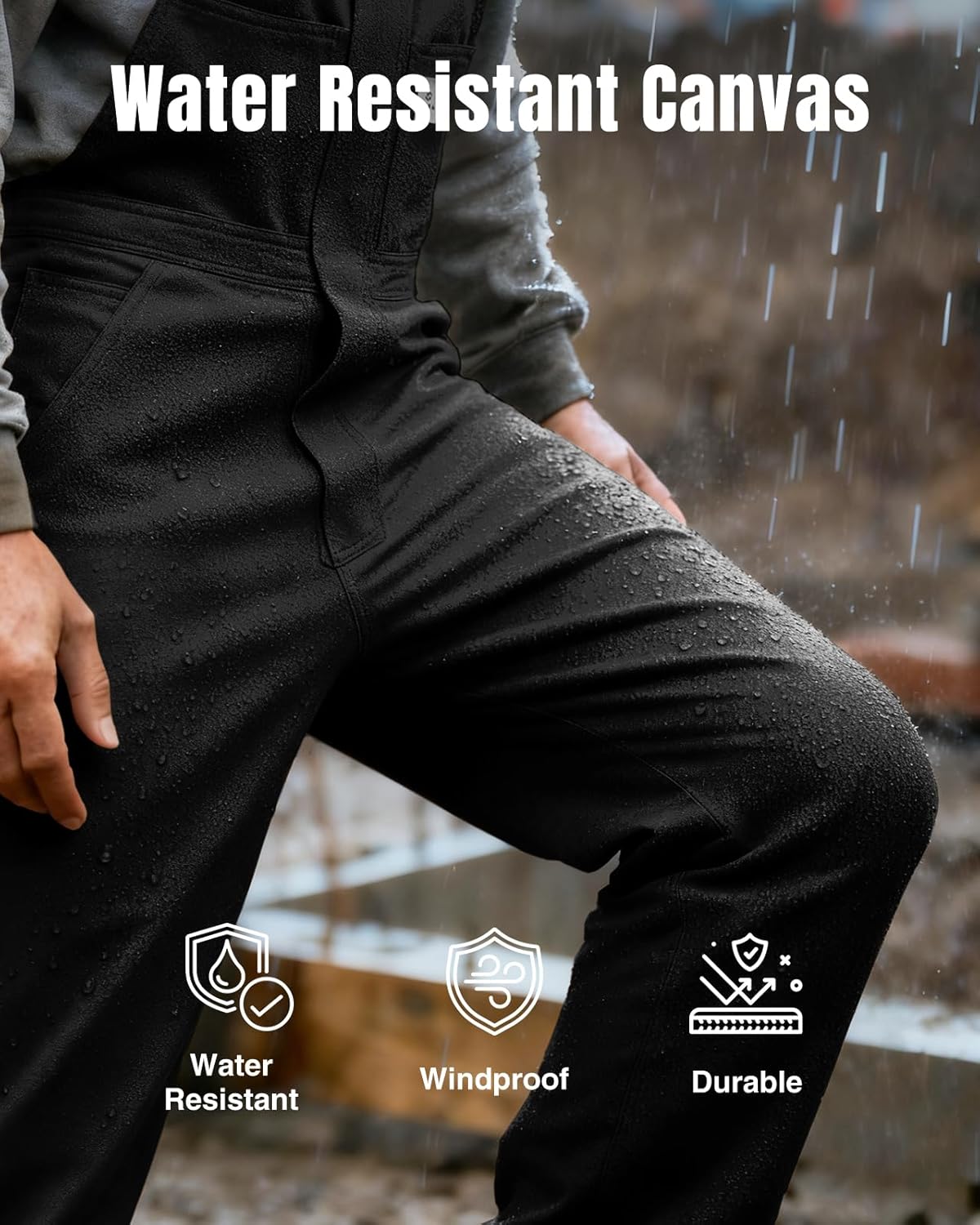 Men's Insulated Duck Bib Overalls