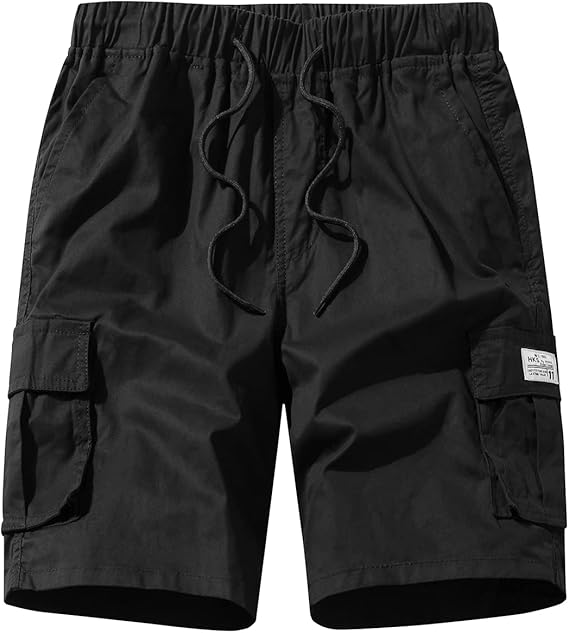 Men’s Tactical Camo Cargo Shorts with Multi-Pocket Design