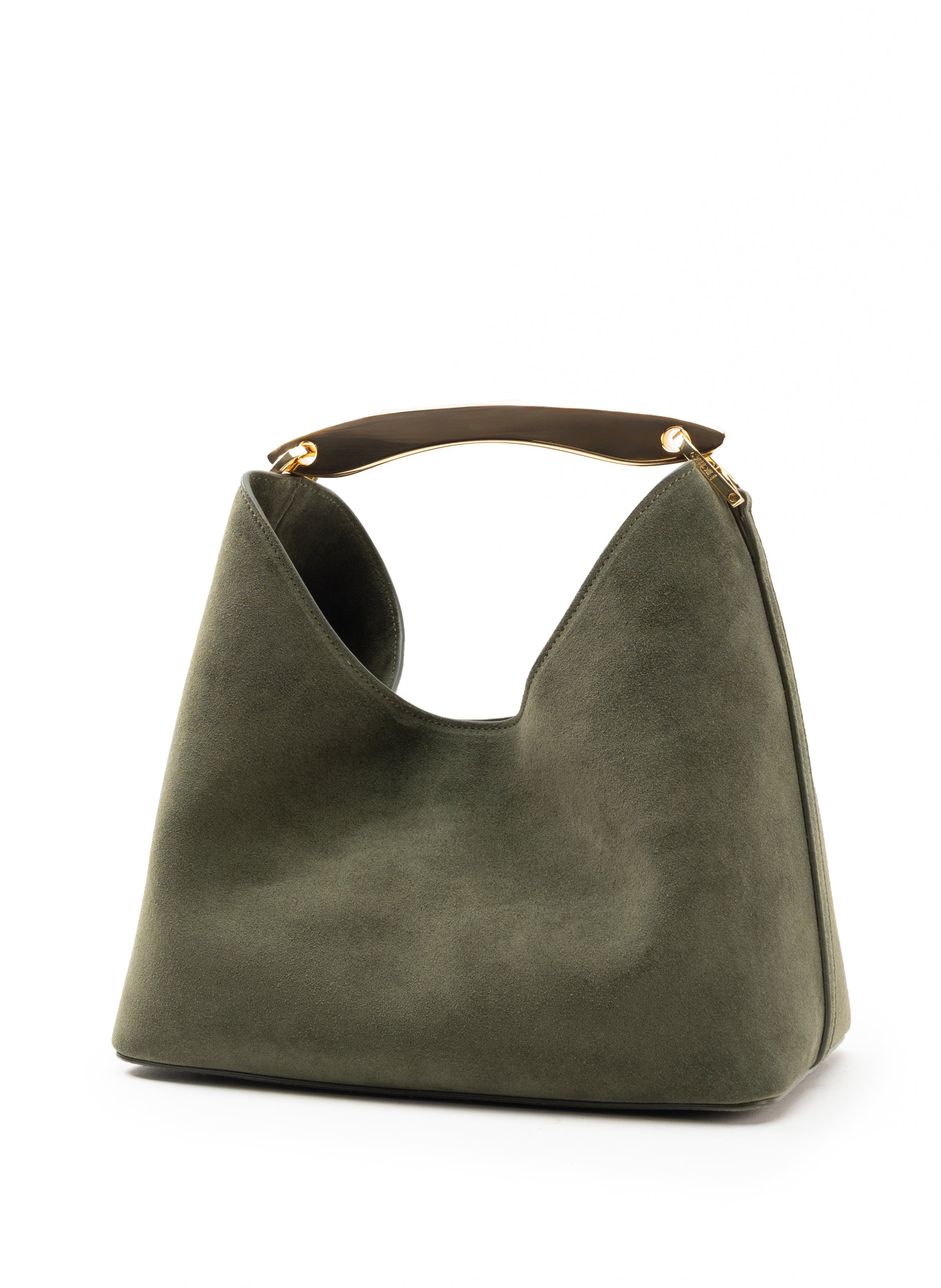 Boomerang Suede Khaki Green Clearance Sale 85%OFF