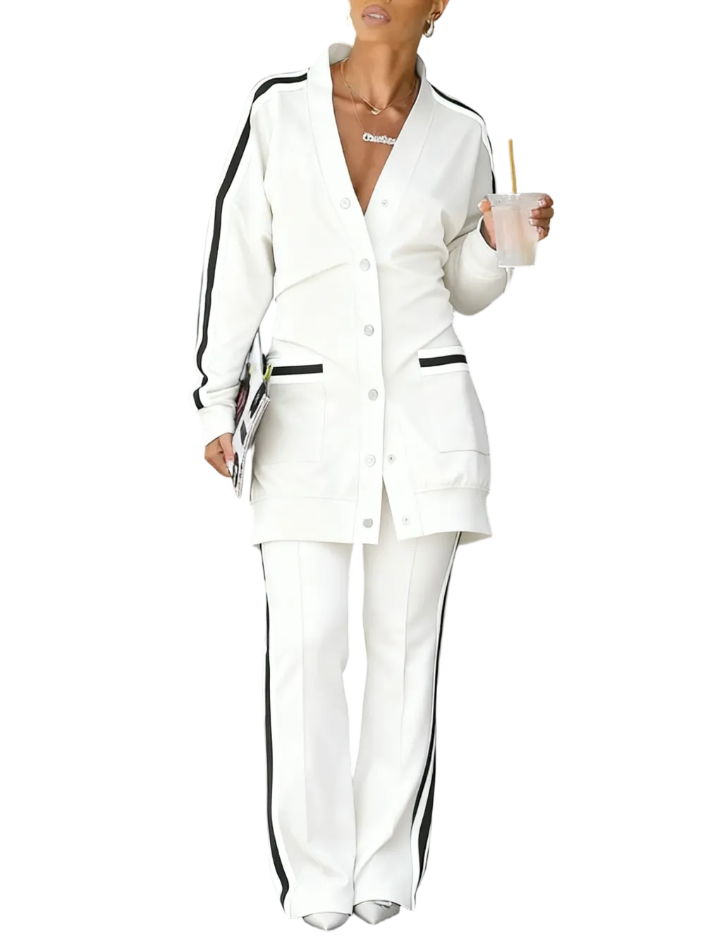 High wasited sporty set