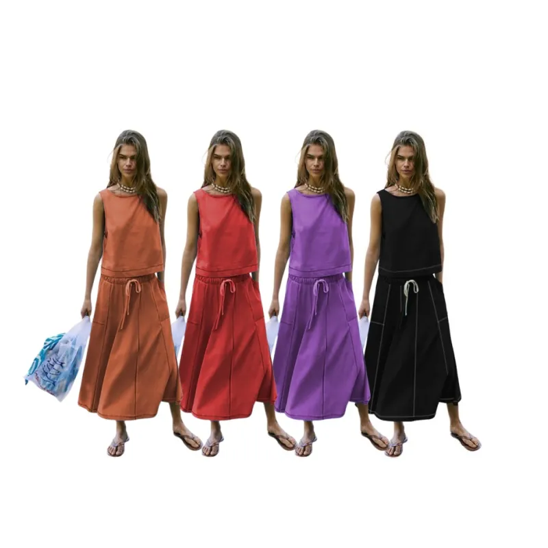 Women's Two Piece Skirt Set (Just $3 Each!)