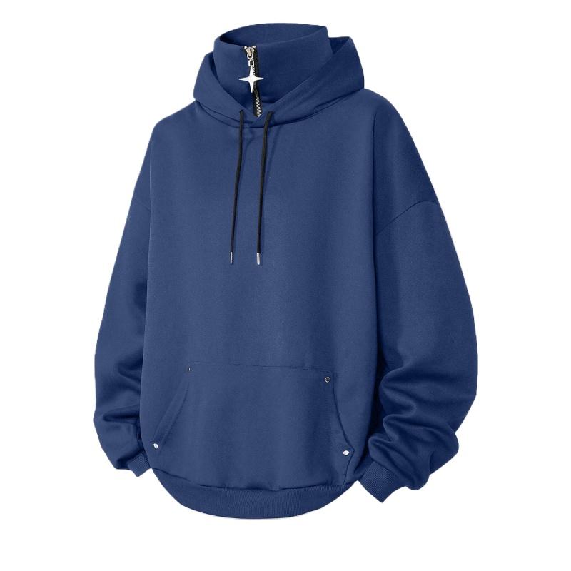 Plus Size Men’s Casual Pullover Jacket