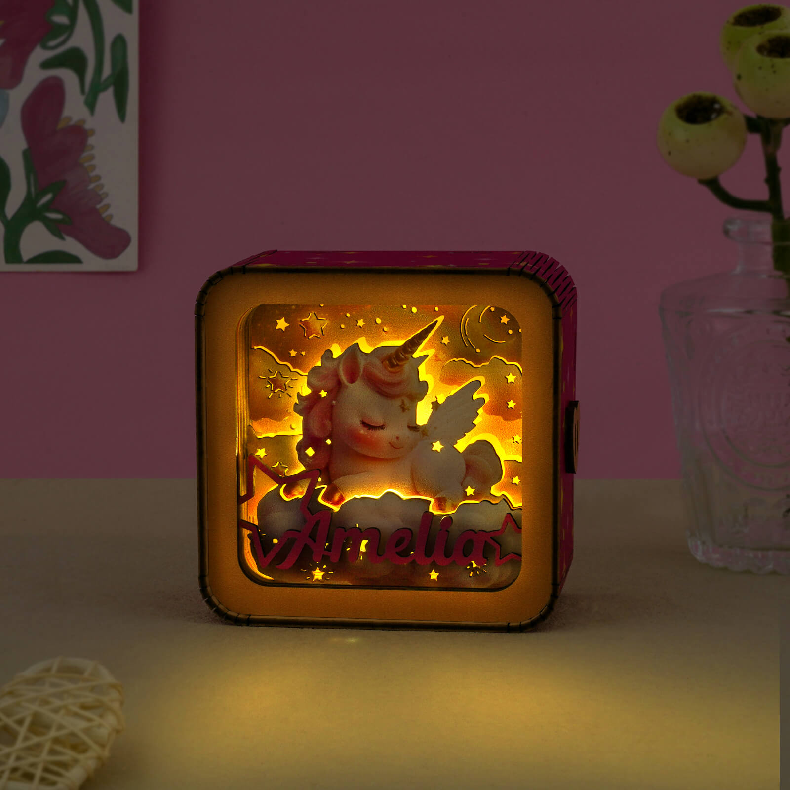 My Little Pony Kit - Personalized 3D Wooden Puzzle Night Light