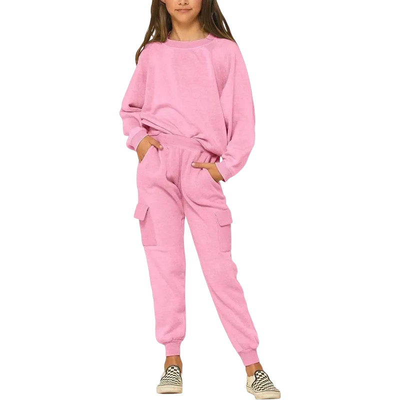 Kids Girls Sweatsuit Lounge sets