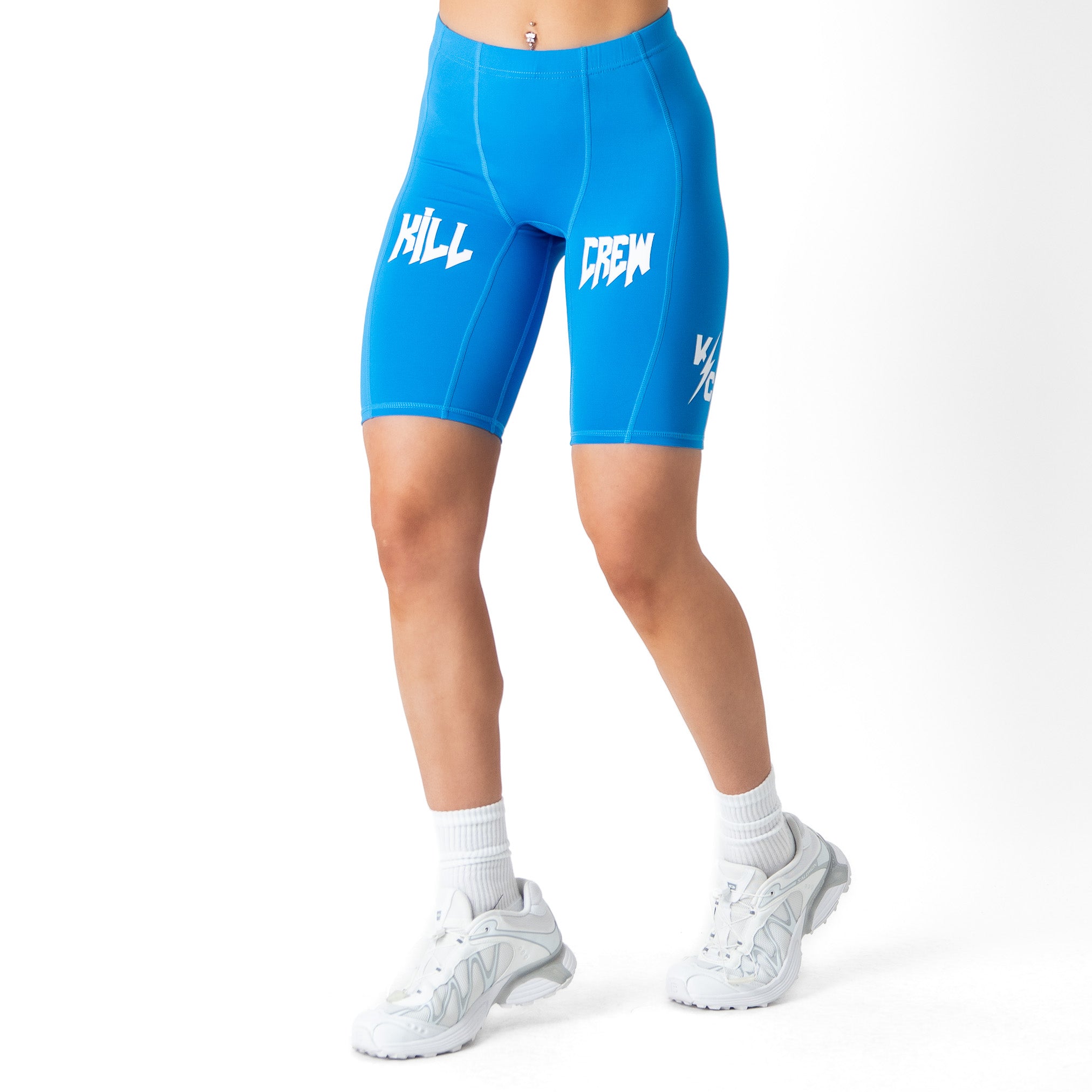 TIRADE TECH COMPRESSION SHORTS - BLUE