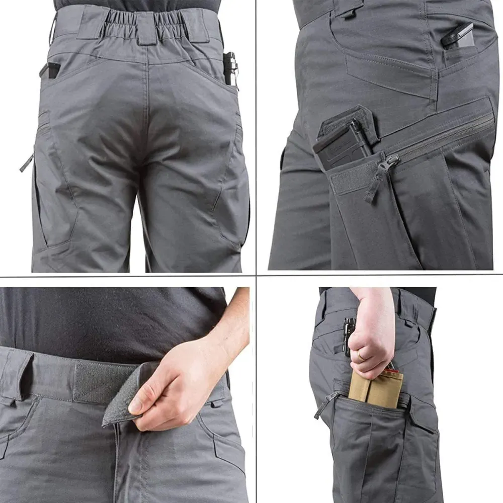 Men's Multifunctional Waterproof Multi-pocket Outdoor Tactical Shorts