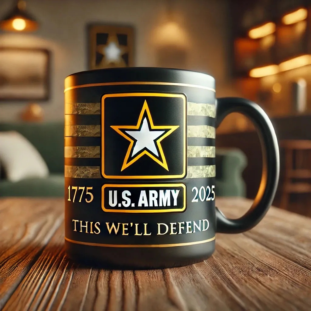 250th Anniversary U.S. Military Commemorative Mugs