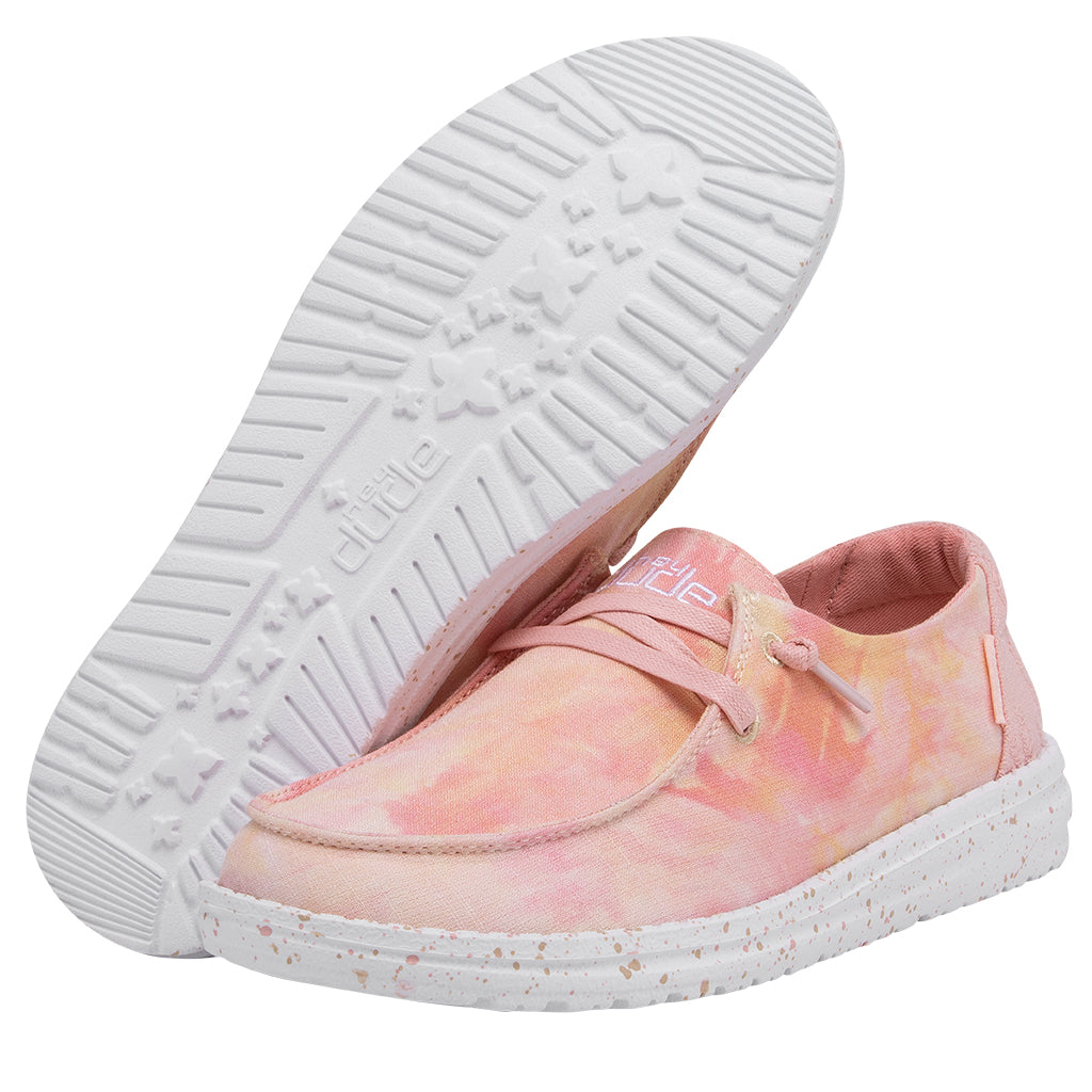 DUDE WOMEN'S WENDY TIE DYE LEMON OMBRE-122256020