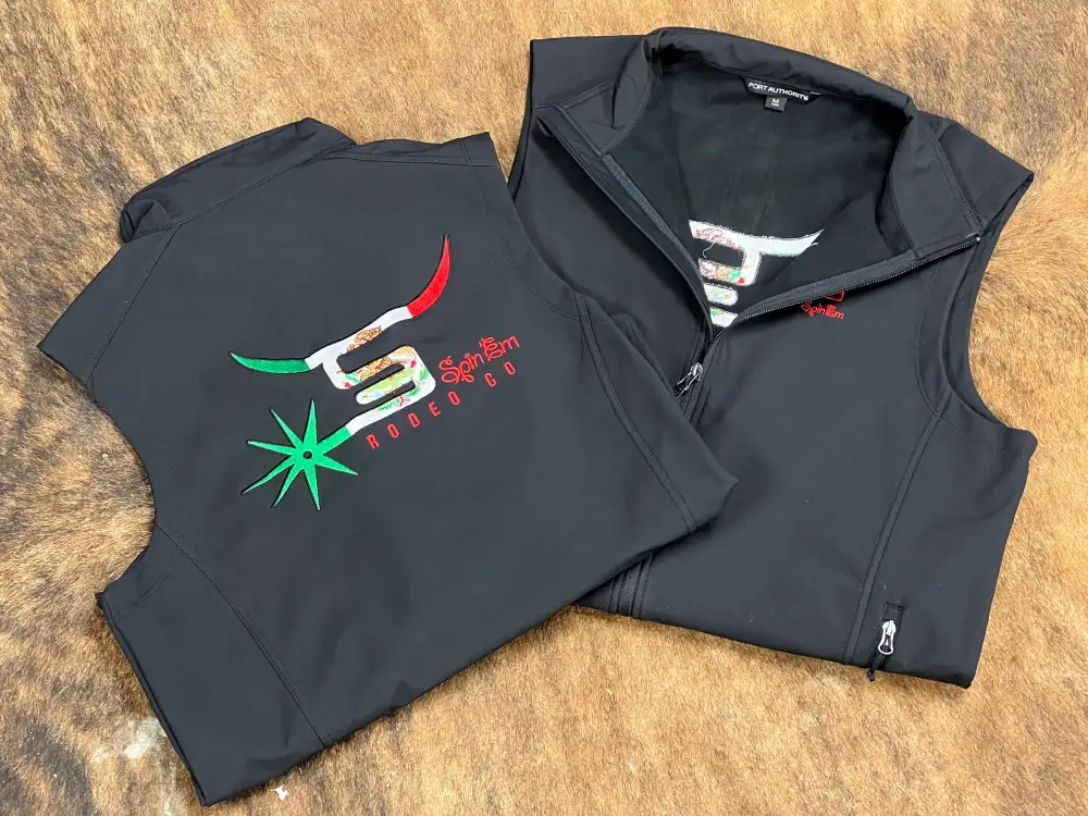 SPIN’EM Mexico Black Vest