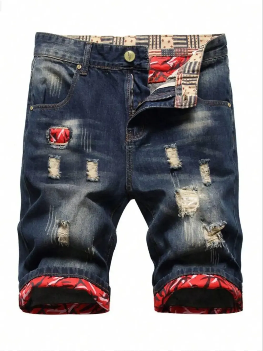 Men's Bottoms for Daily Wear, Casual Pocket Shorts, Casual Fashionable Shorts