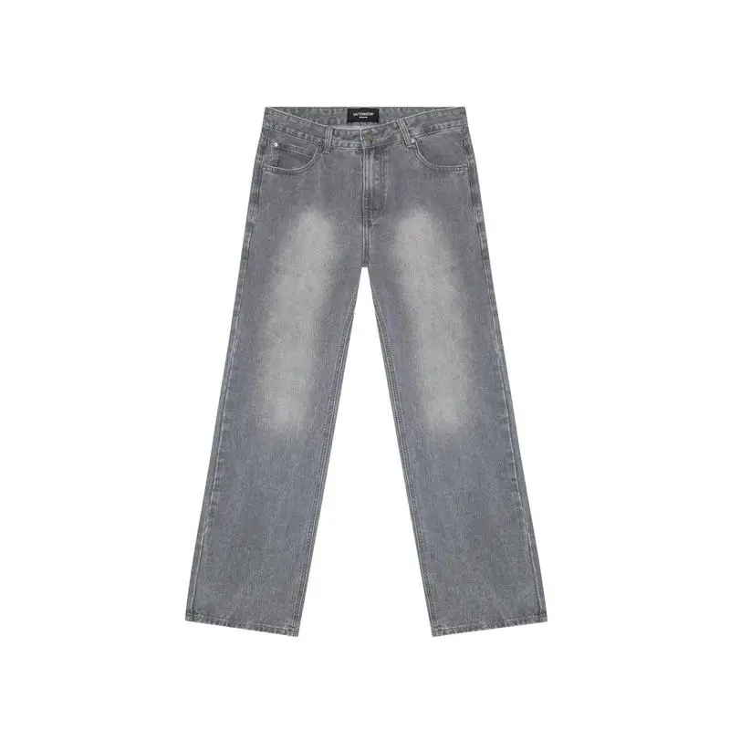 Ultra Baggy Y2K Wide-Leg Jeans in Heavyweight Cotton