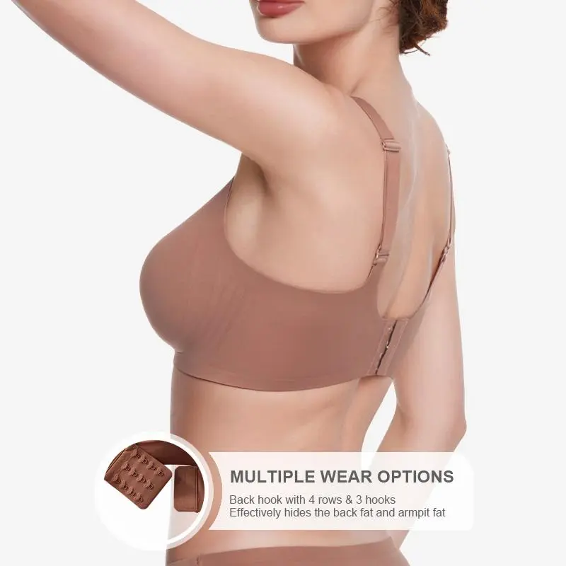 Jelly Wireless Women Comfortable Push Up Bras