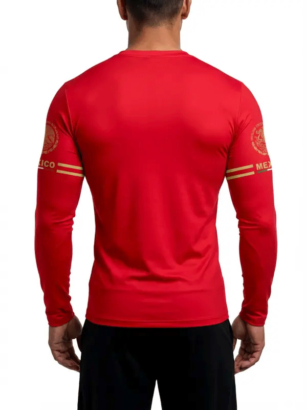 Men’s Printed Long Sleeve Performance Tee