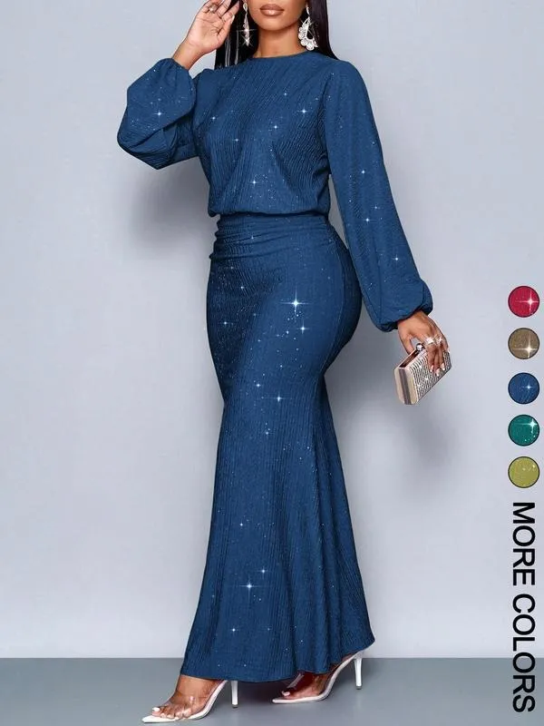 Women's Elegant Mermaid Hem Bodycon Dress