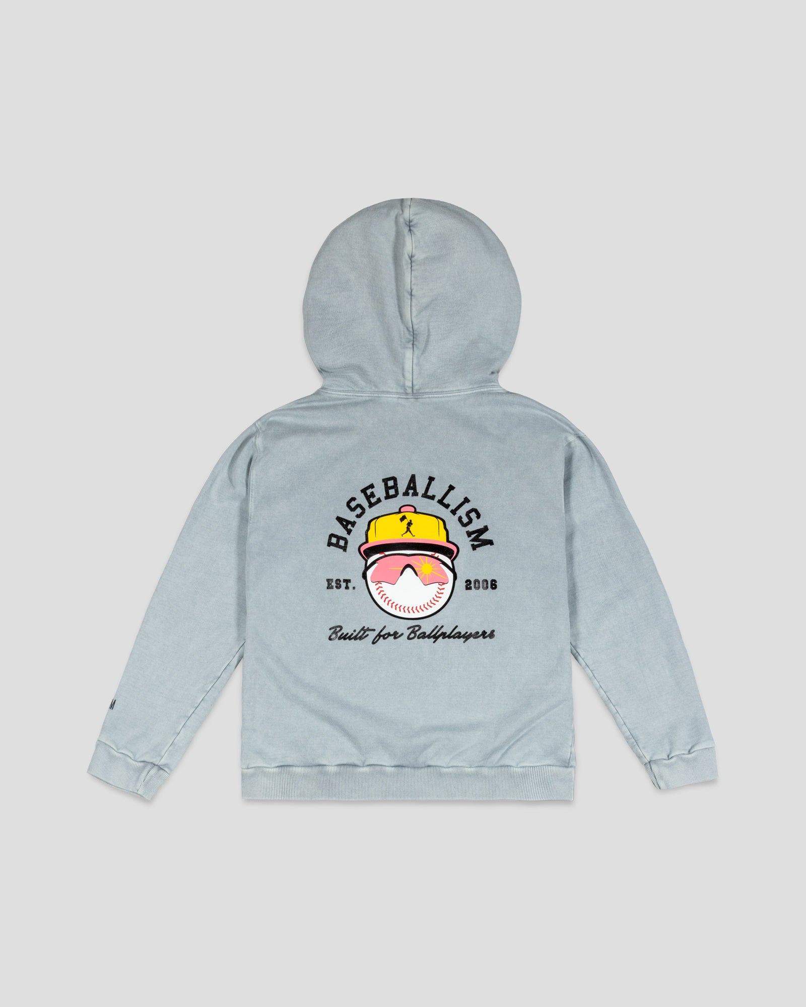 Yuvi Happy Place Hoodie (Grey) - Youth