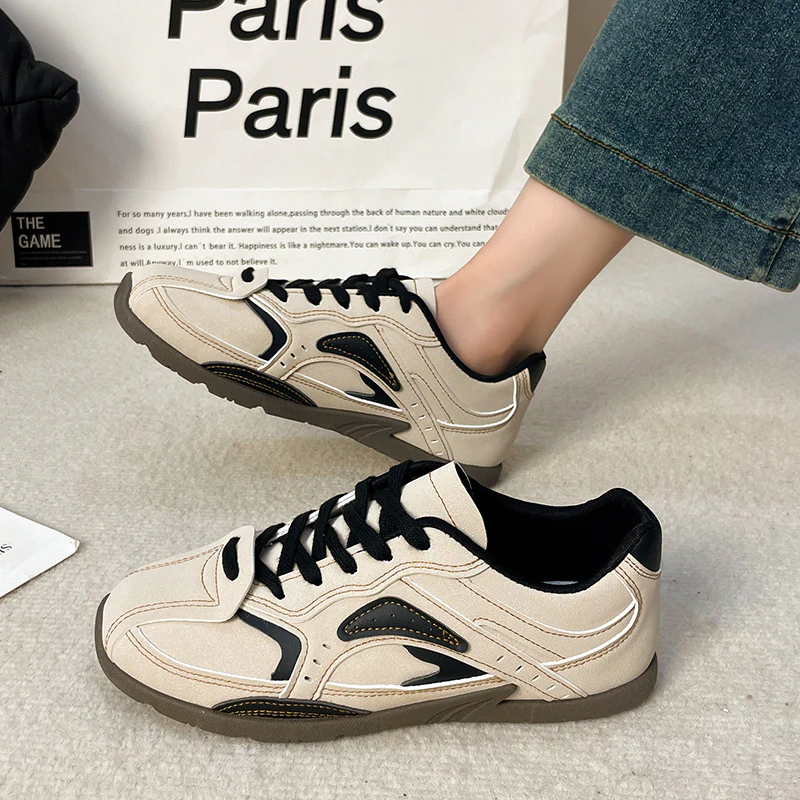 Contrast Flat Sneakers (multiple color options)