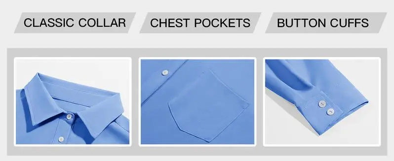 Womens Casual Button Down Shirt Dress