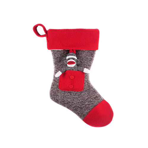 Sock Monkey Stocking Original 16inch