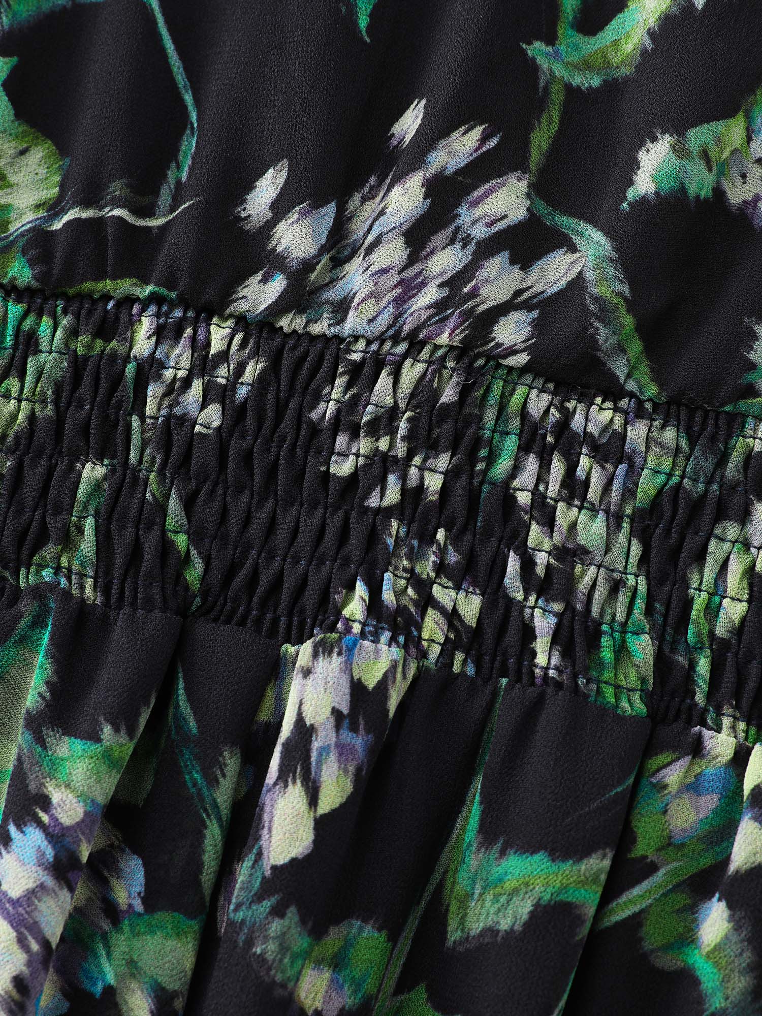 Romantic Floral Print Backless Tie Maxi Dress