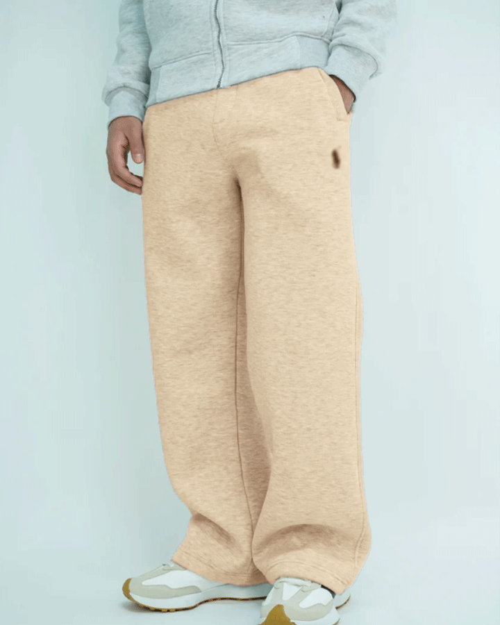 Men’s Baggy Fleece Joggers (Relaxed Wide Fit)