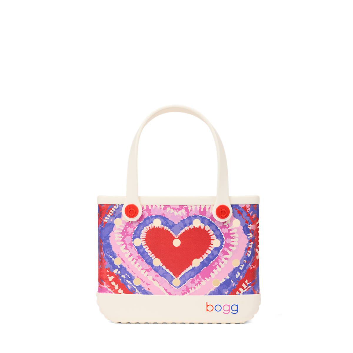 Bitty Bogg Bag - Dye-licious Heart Buoy Red