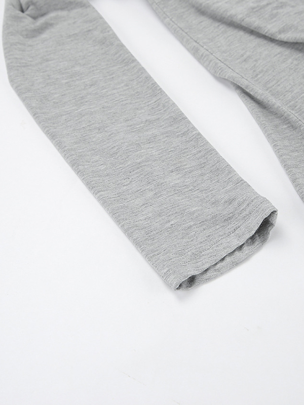 Pleated Solid Color Split-Joint Long Sleeves Skinny Off-the-shoulder Maxi Dresses Evening Dresses