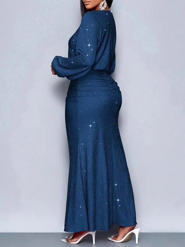 Women's Elegant Mermaid Hem Bodycon Dress