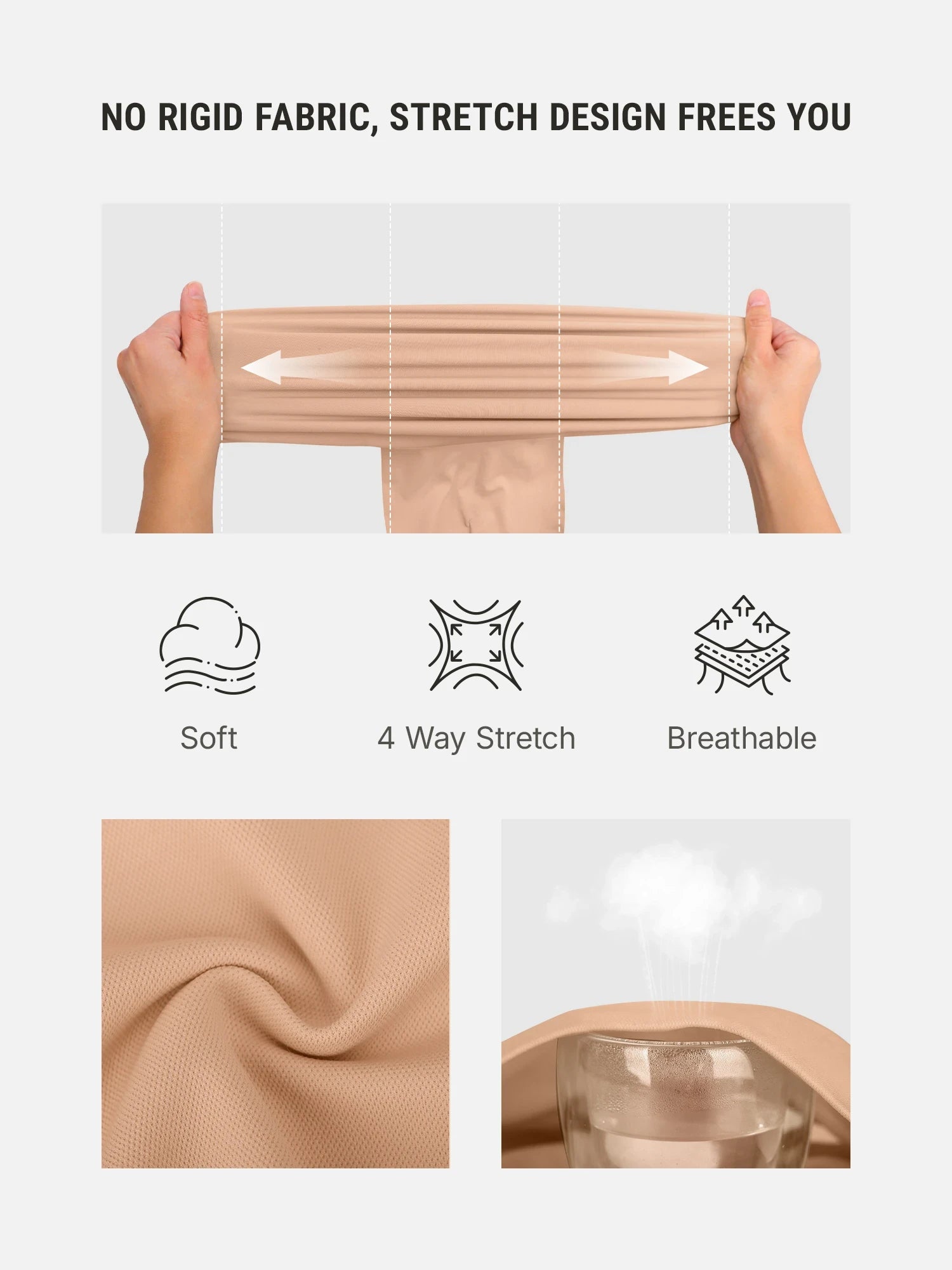 Feelingirl Bust Support Waist and Abdomen Control Shape Tank Top Vest