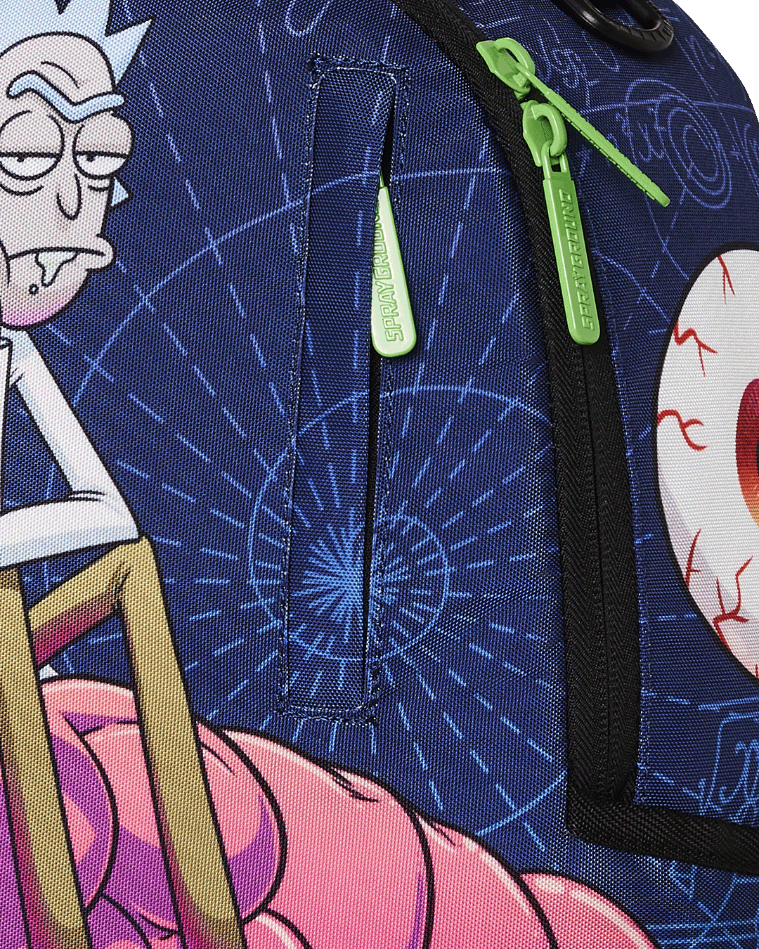 RICK AND MORTY BRAIN SHARK DLXR BACKPACK